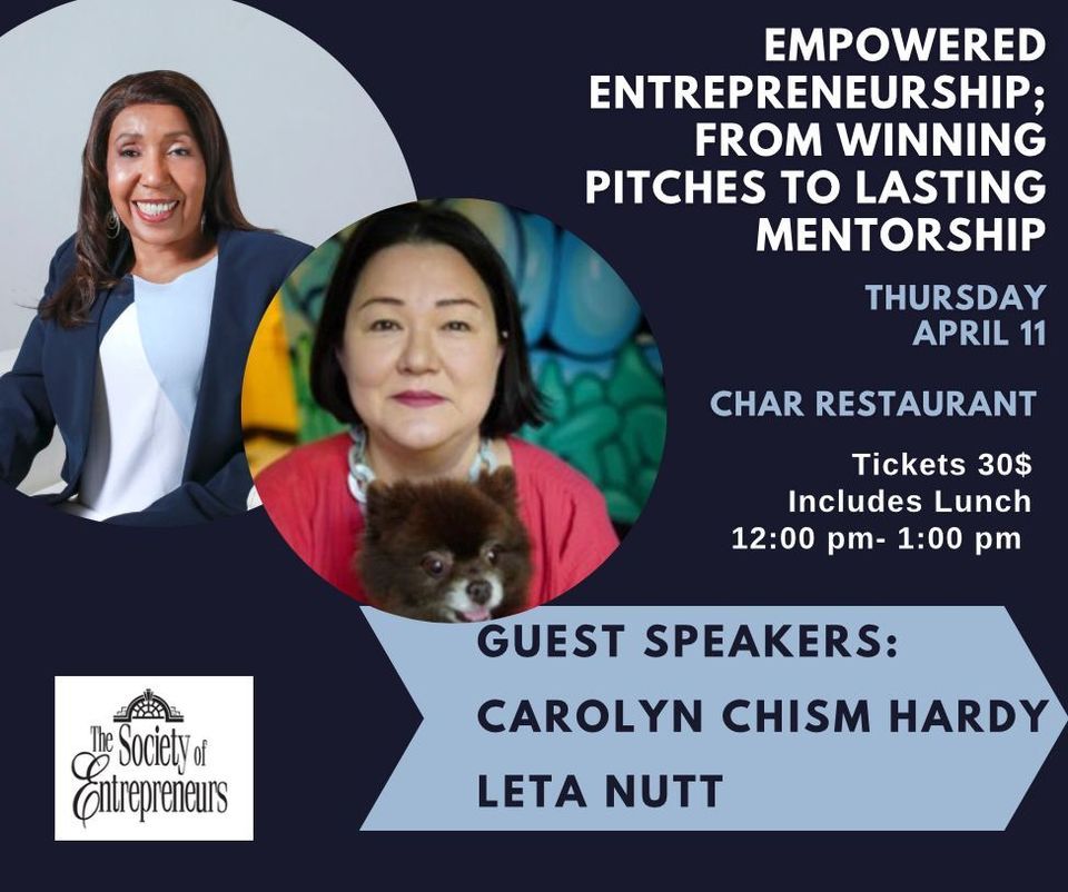 Empowered Entrepreneurship; From Winning Pitches to Lasting Mentorship