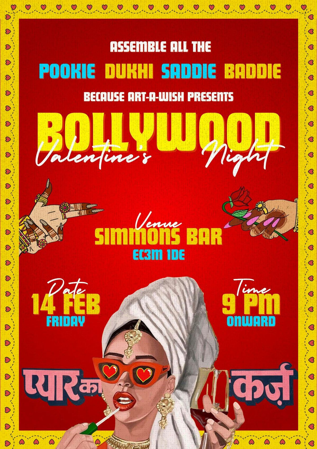 VAlentines Bollywood Night