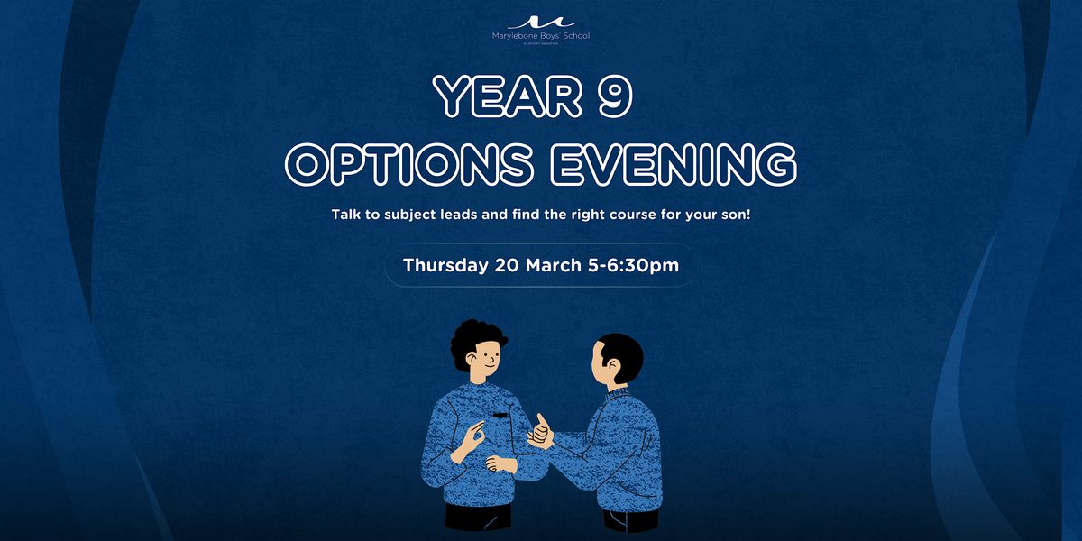 Year 9 Options Evening