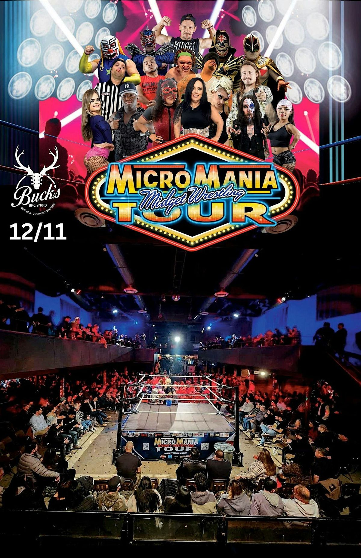 Micro Mania  Midget Wrestling