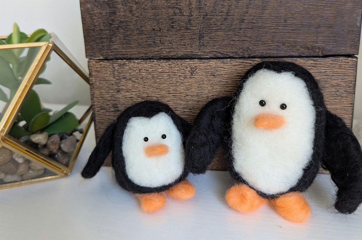 Make Your Own Needle Felted Penguins