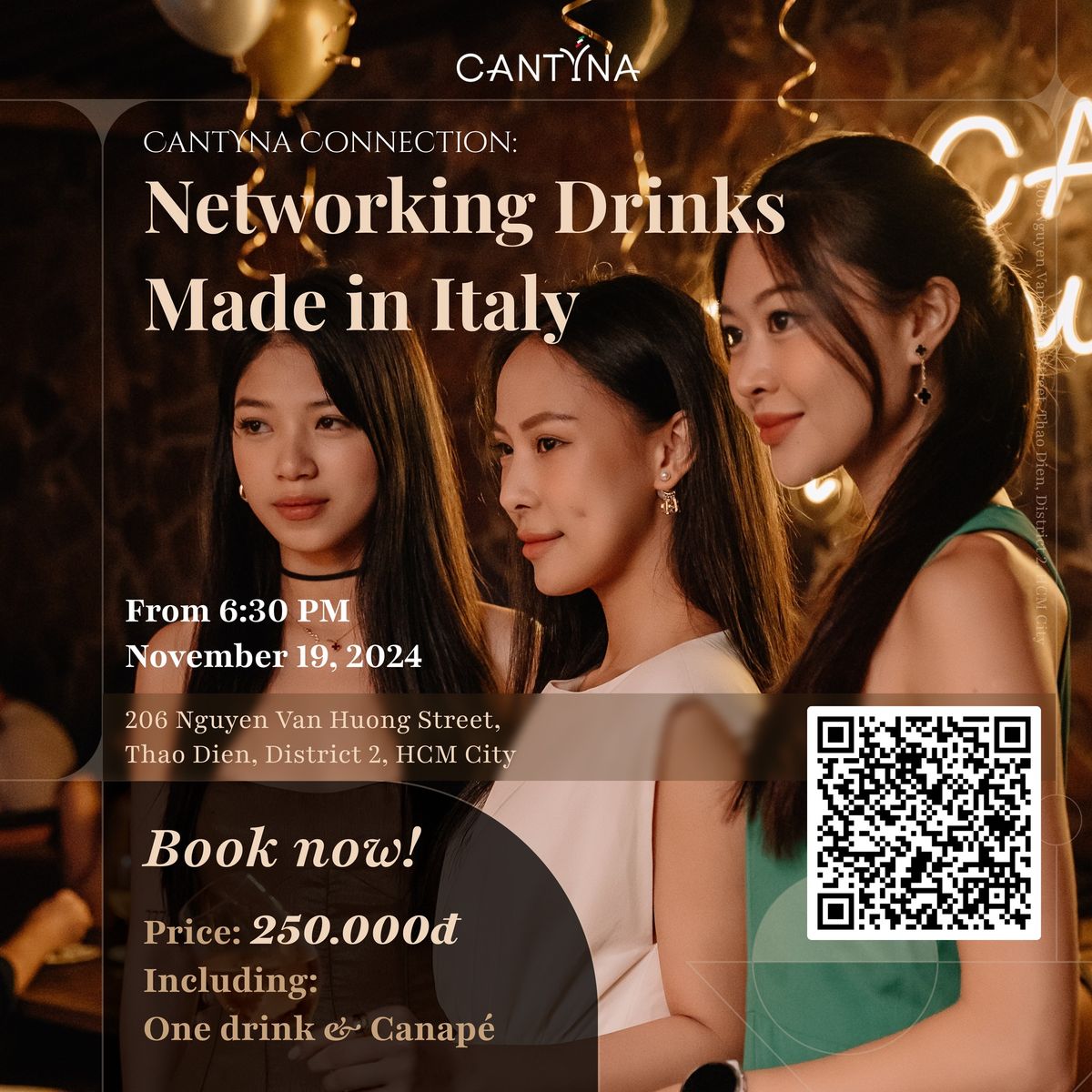 CantYna Connection - Networking Drinks Made in Italy