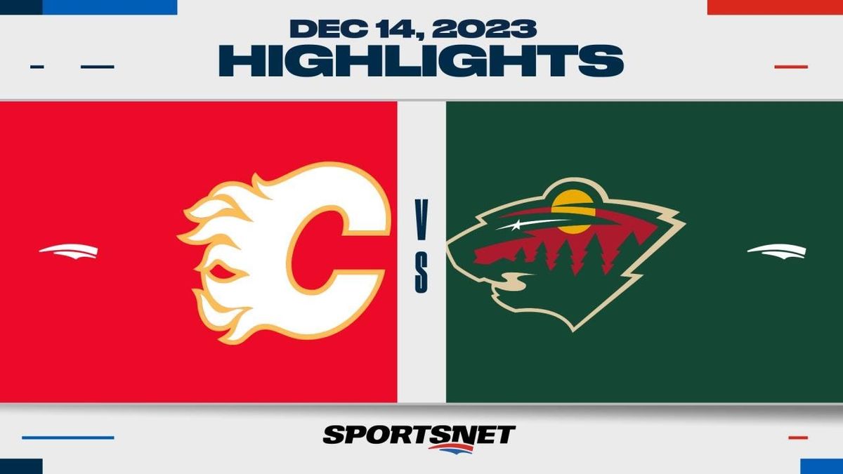 Minnesota Wild at Calgary Flames