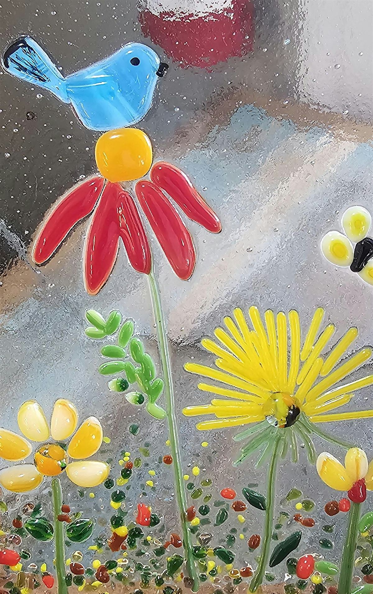 Floral Circle Fused Glass Class
