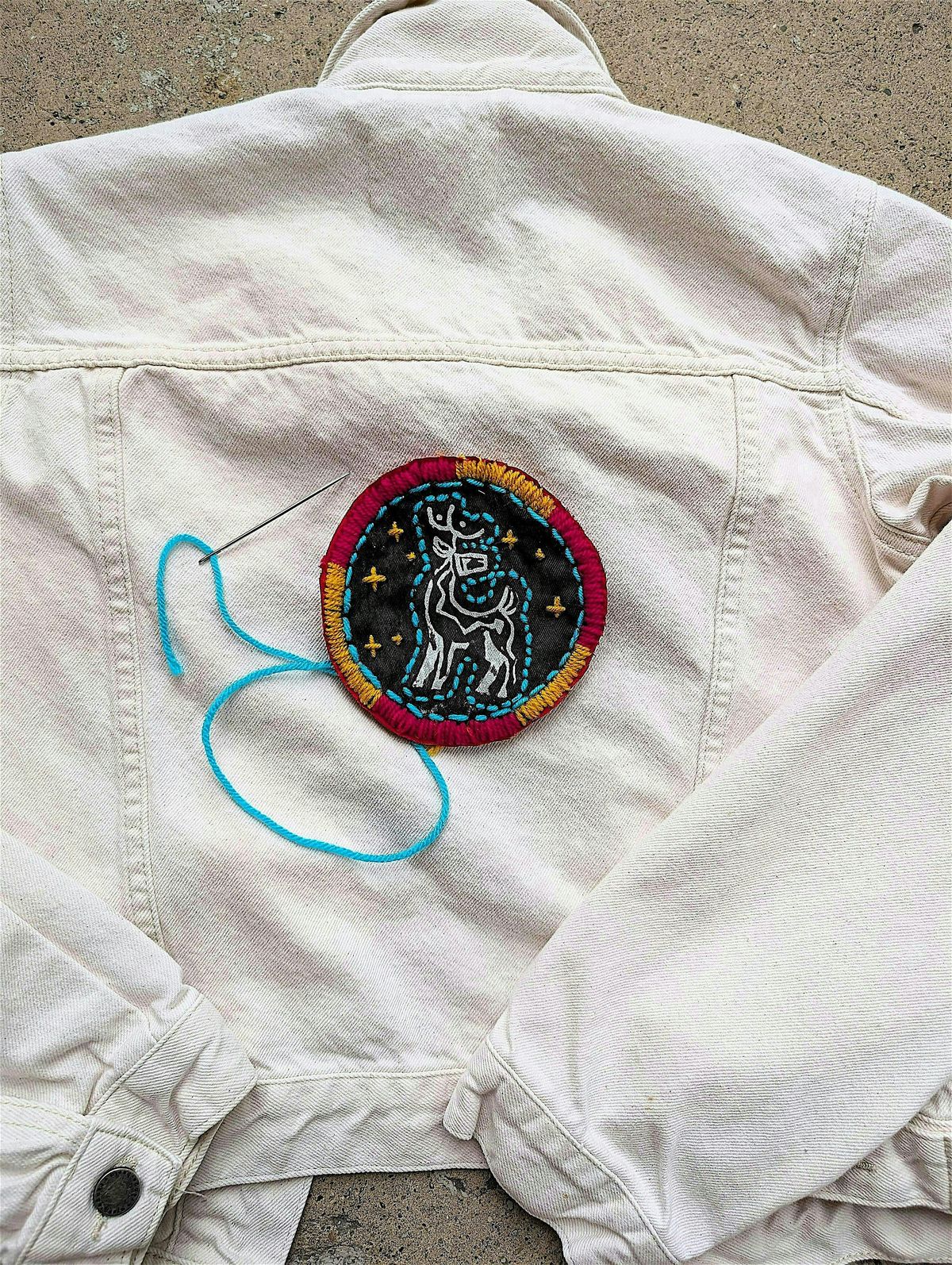 Stitched Stories: Embroidered Patchmaking