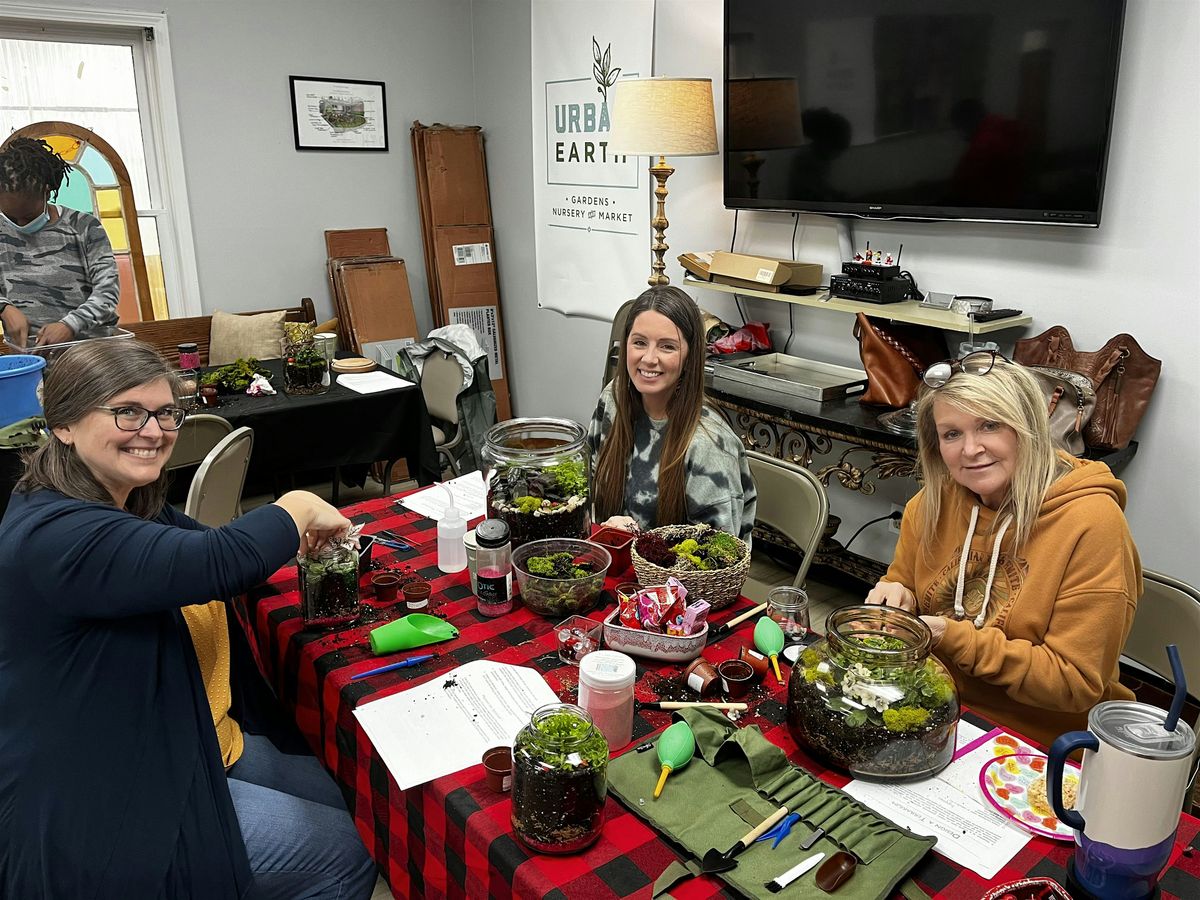 Terrarium Workshop with Sheryl