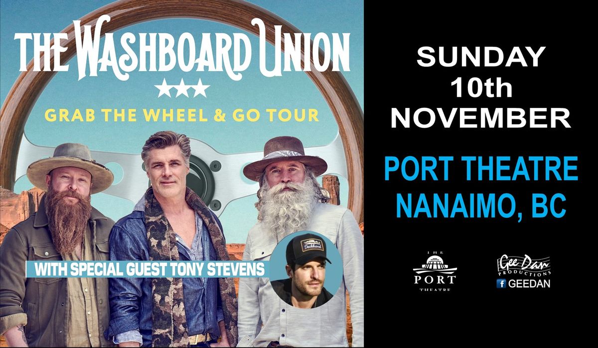 THE WASHBOARD UNION - Grab the Wheel and Go Tour - Nanaimo