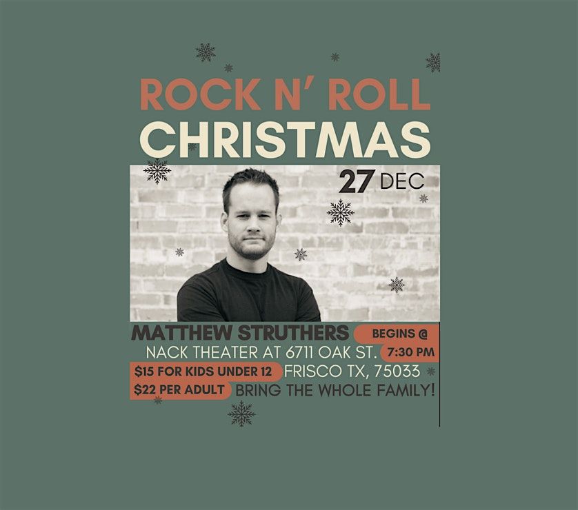 Rock N Roll Christmas - featuring Matthew Struthers