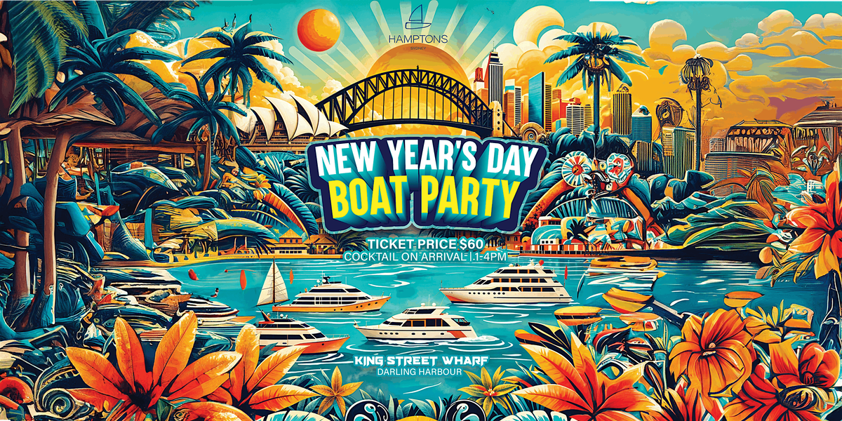 New Years Day Boat Party 2025