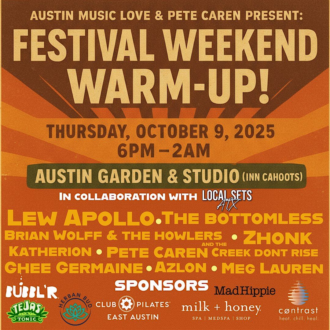 Festival Weekend Warm-Up