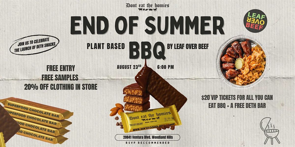 Vegan End of Summer Party