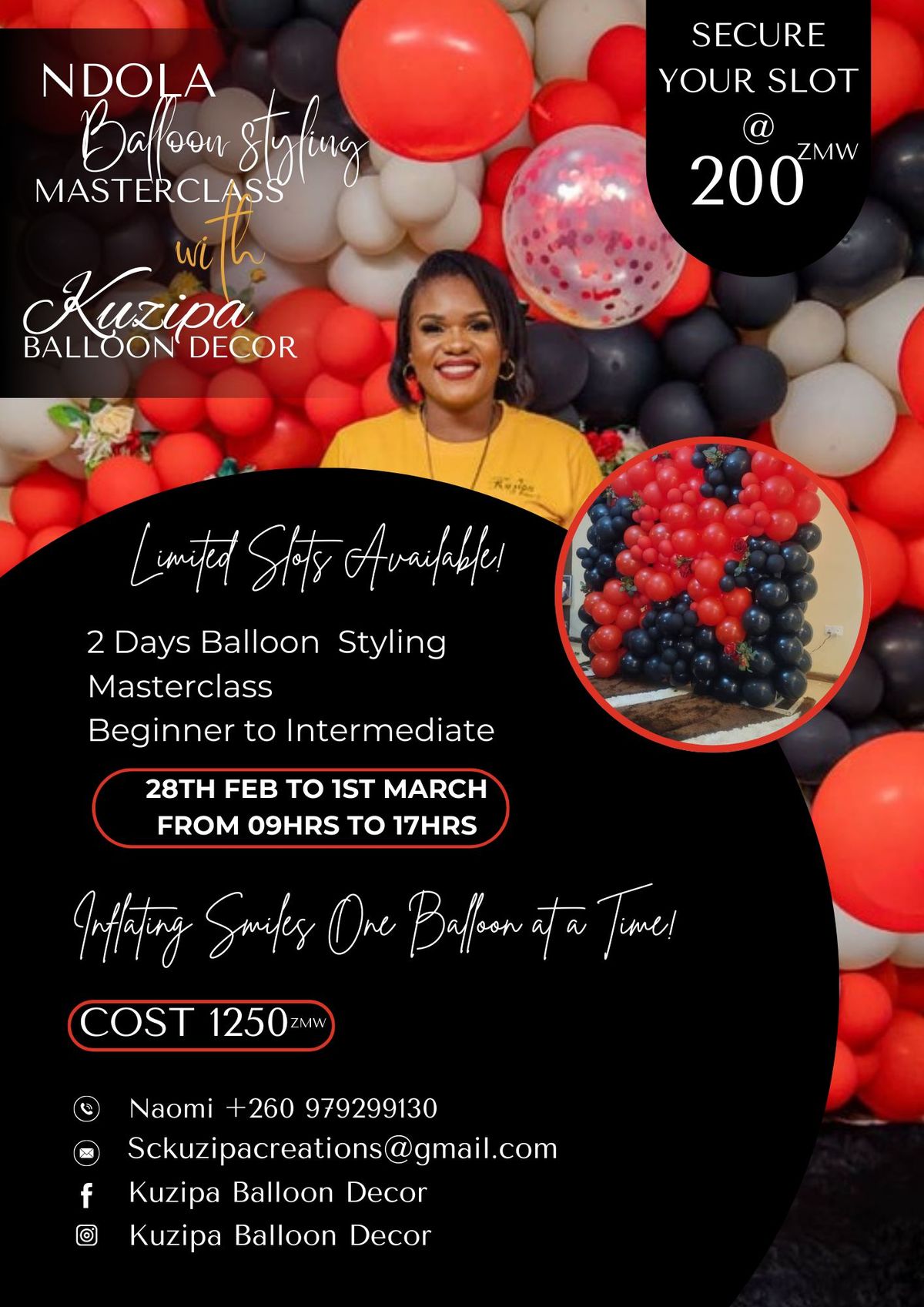 Ndola Balloon Business Masterclass 