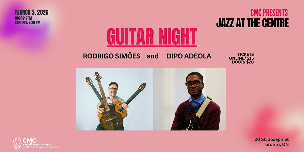 CMC Presents : Guitar Night