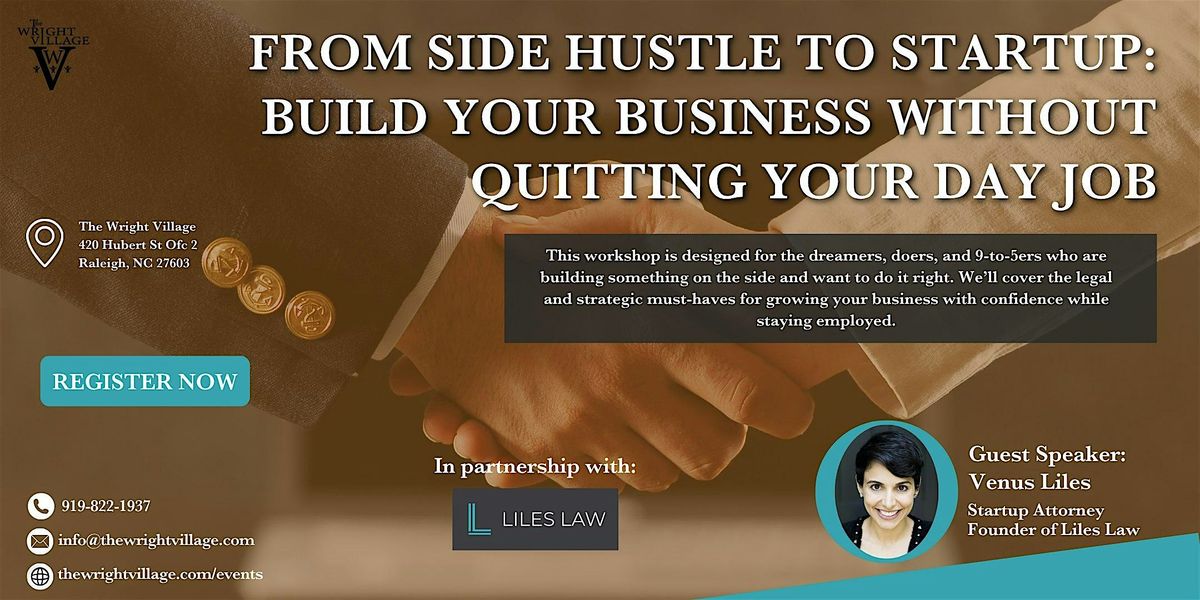From Side Hustle to Startup: Build Your Business Without Quitting Your  9-5
