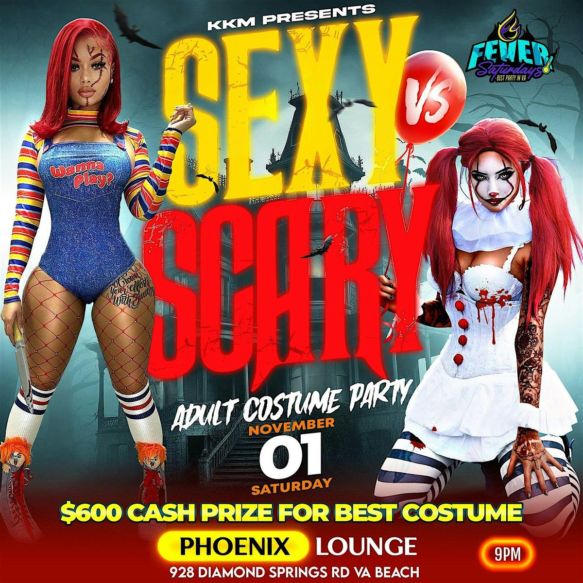 SEXY vs SCARY ADULT COSTUME PARTY