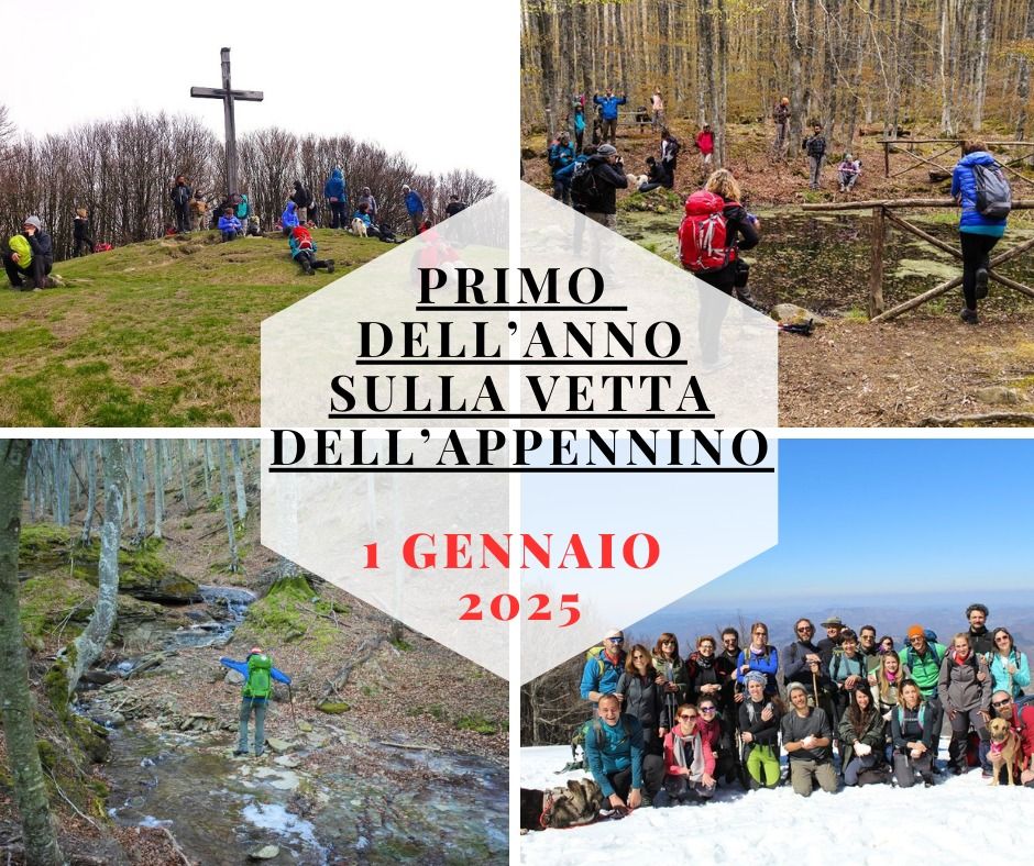 IL PRIMO trekking dell\u2018 ANNO sulla vetta dell\u2019Appennino