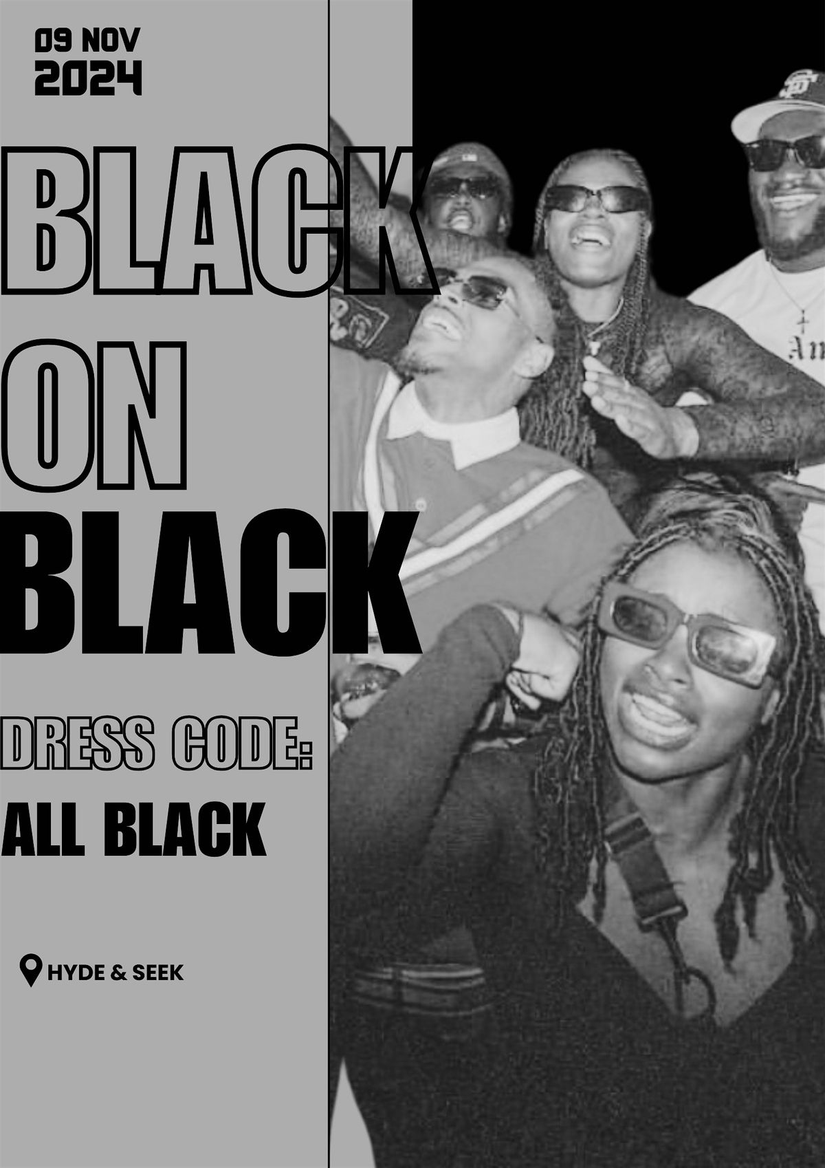 Le CD\u00c9AN pr\u00e9sente : Noir sur Noir | BSAAC Presents: Black on Black