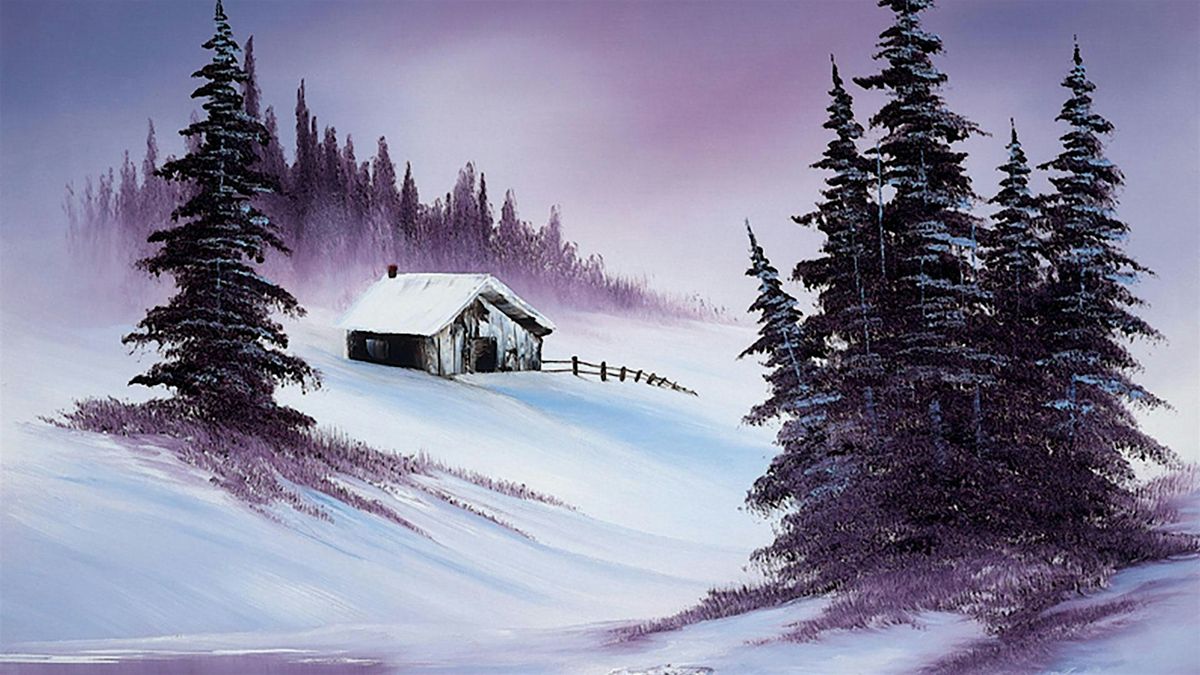 Bob Ross Oils Class Monday  Jan. 19th  9am - 3pm $95 Includes All Materials