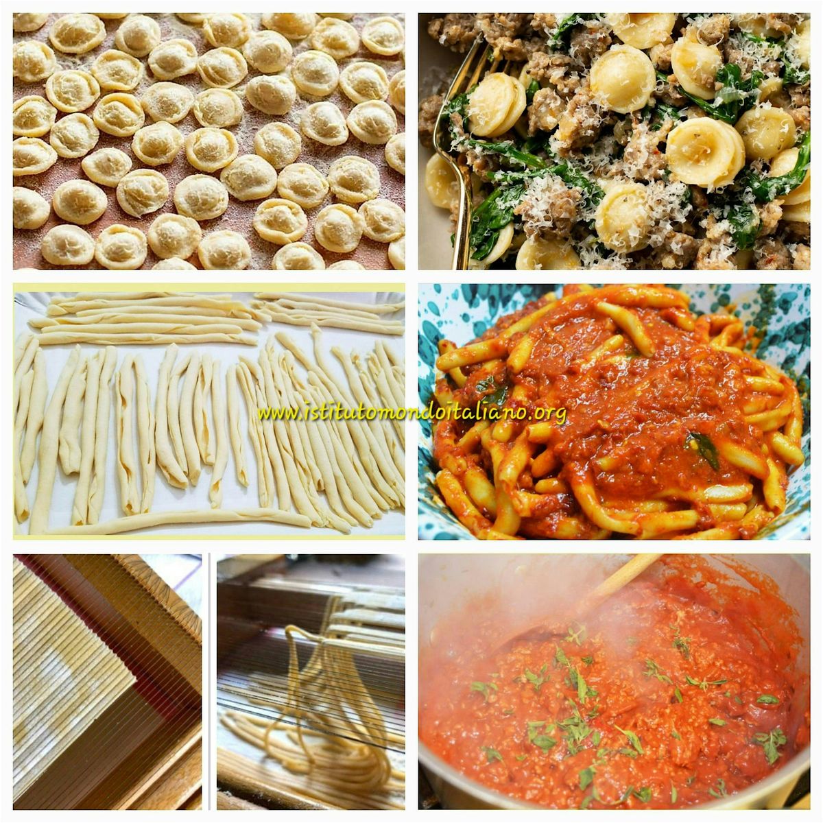 PASTA from the PAST - Pasta traditions from Calabria, Abruzzo, and Puglia