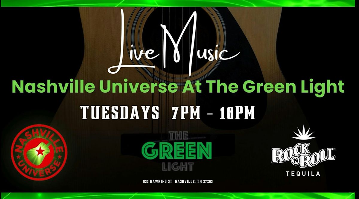 Nashville Universe Singer Songwriter Showcase of live music every Tuesday