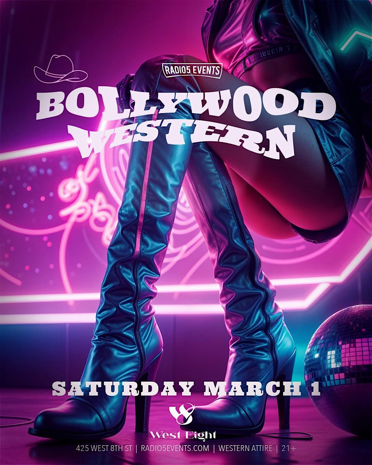 Bollywood Night: Western Theme Party w\/ Celebrity DJ's @ West Eight (DTLA)