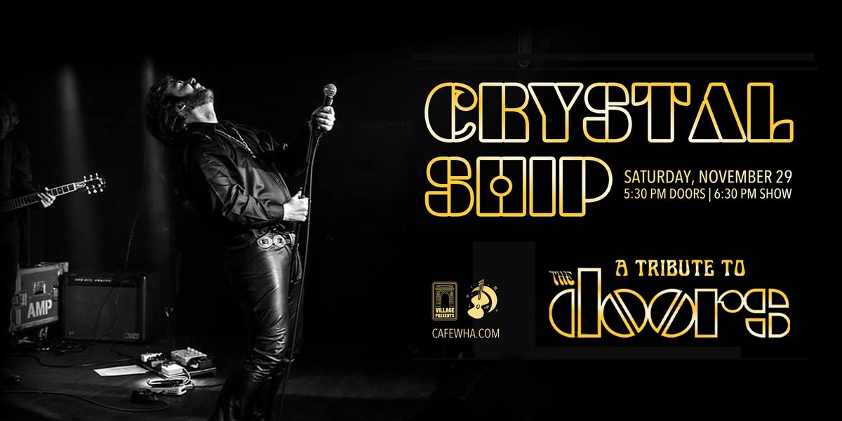 Crystal Ship: A Tribute to The Doors