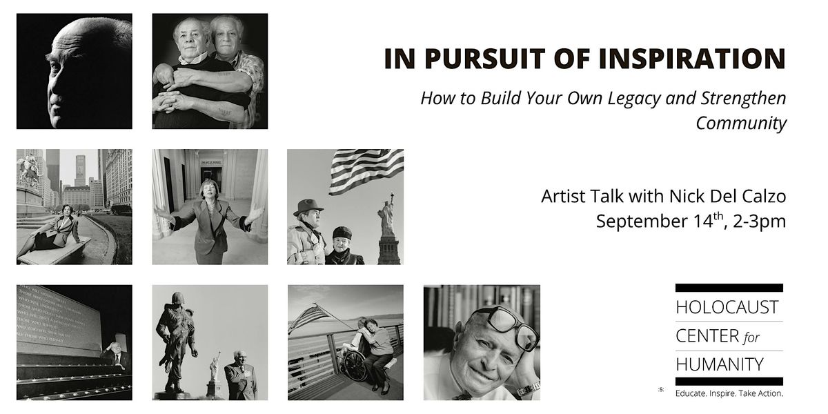 Artist Talk with Nick Del Calzo: In Persuit of Inspirtion