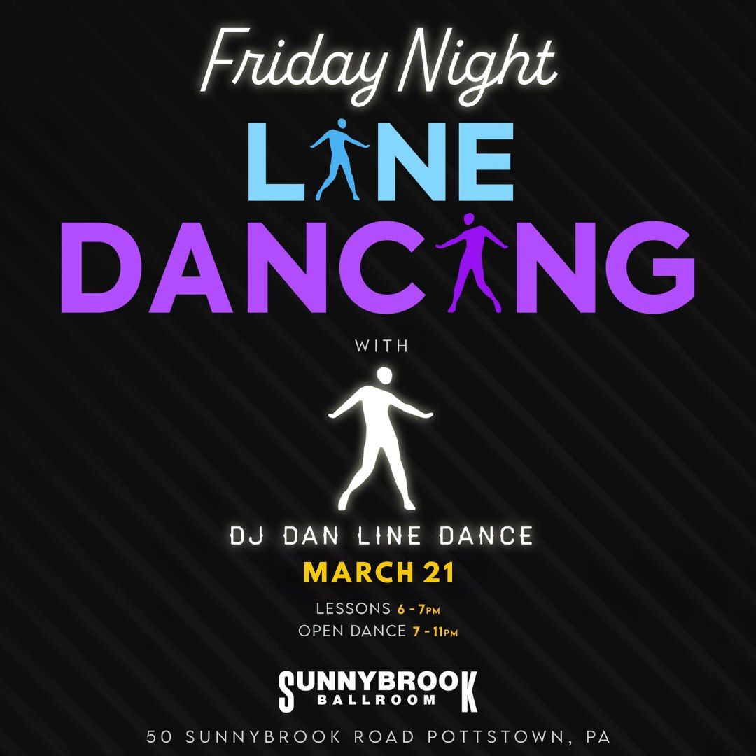 Friday Line Dancing with DJ Dan at The SunnyBrook Ballroom