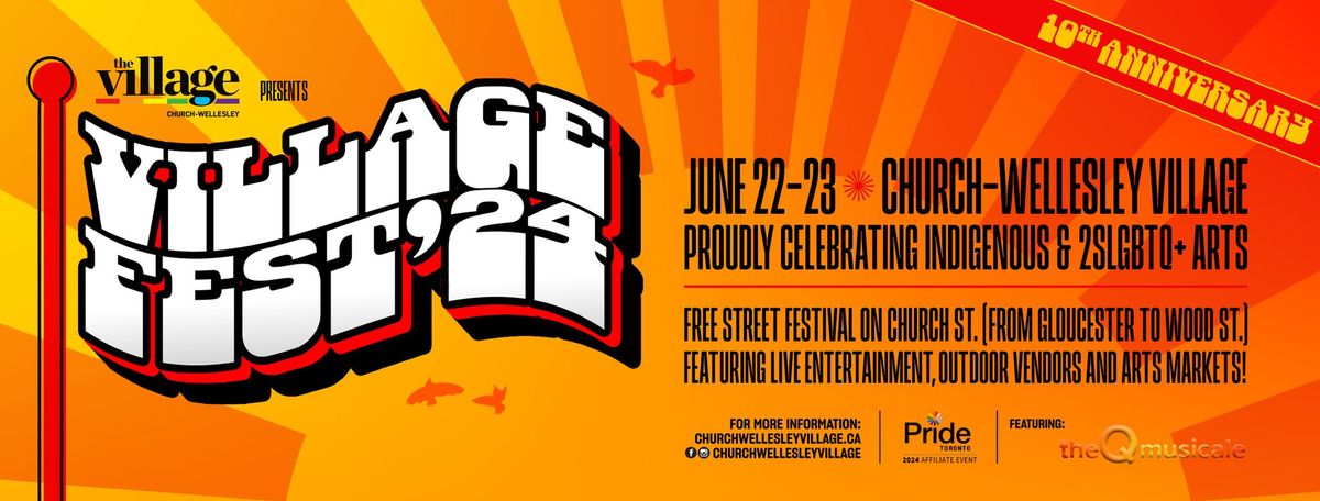 VillageFest 2024: Indigenous and 2SLGBTQ+ Arts Festival