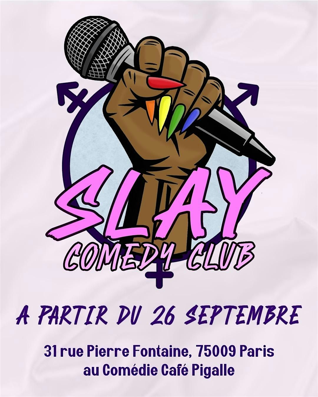 Comedy club queer et inclusif au c\u0153ur de Pigalle