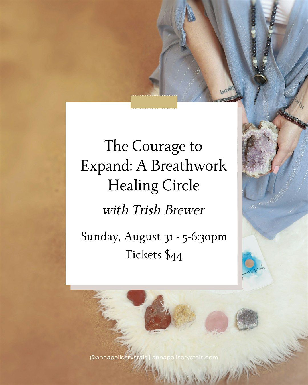 The Courage to Expand - a Breathwork Healing Circle