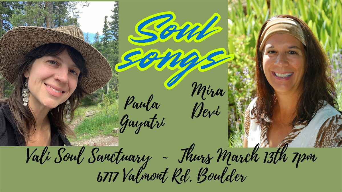 An Evening of Heartfelt Songs & Sacred Sounds