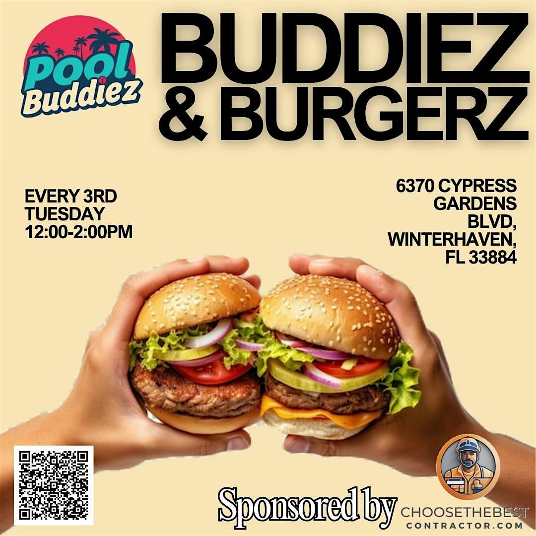 Pool Buddiez & Burgerz Business Networking Lunch