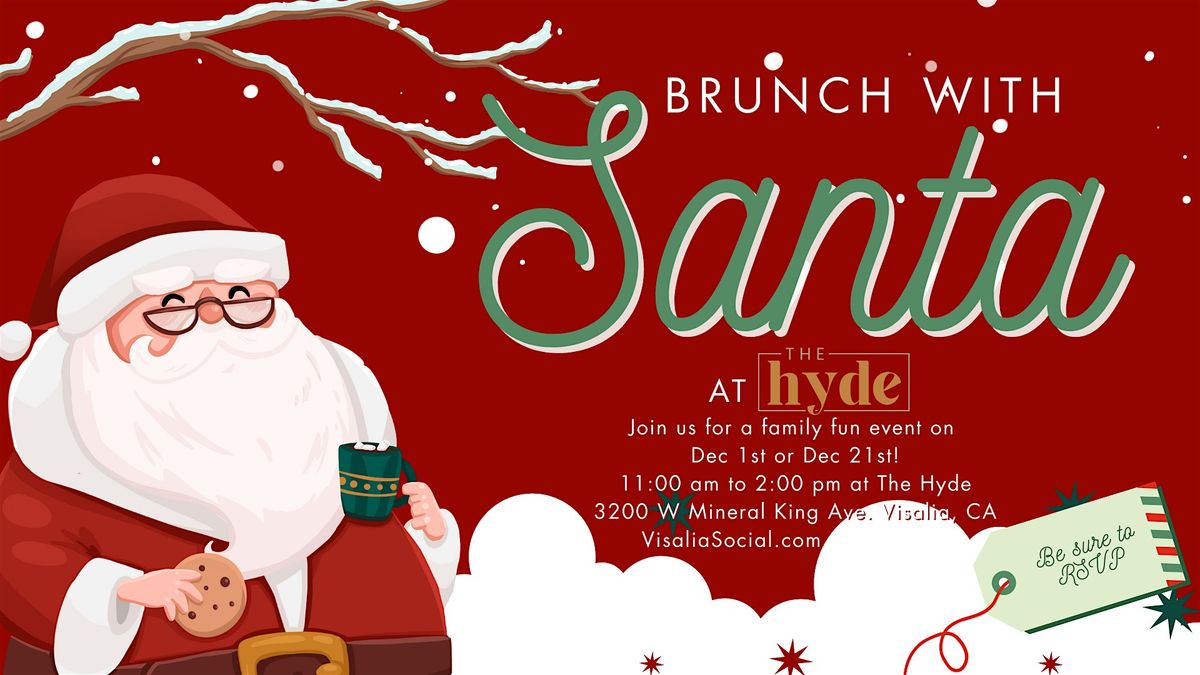 Brunch with Santa & Mr's Clause! | Sun Dec 1st