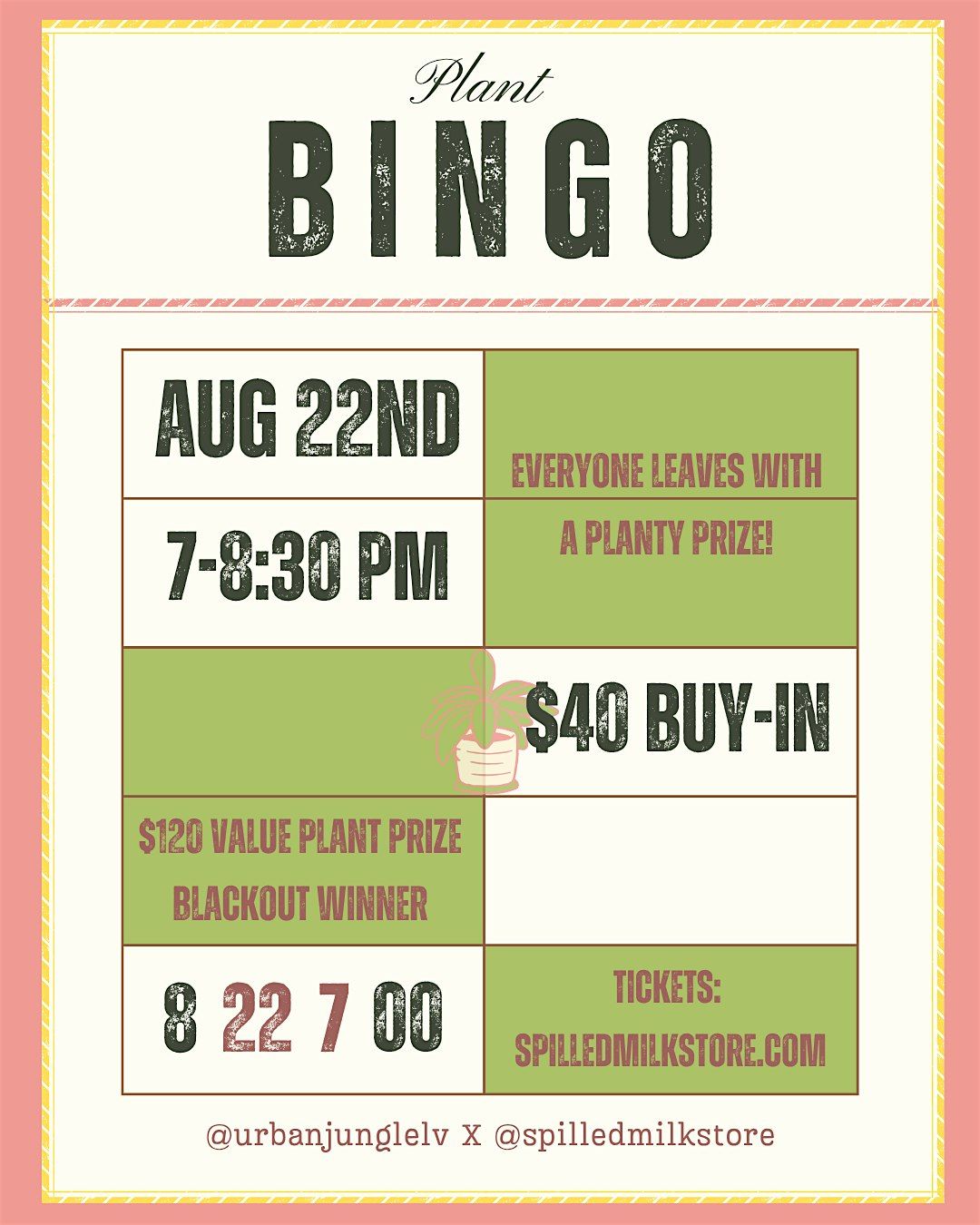 Plant Bingo