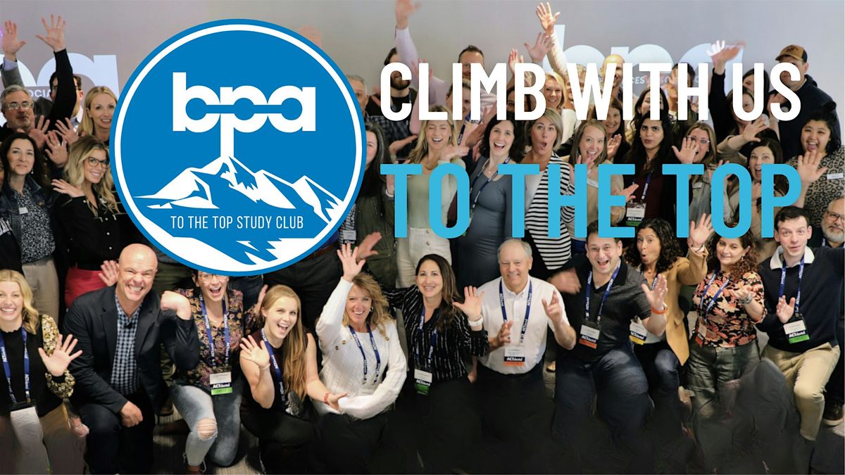 Climb With Us! Register for April 17, 2026 TTT Study Club