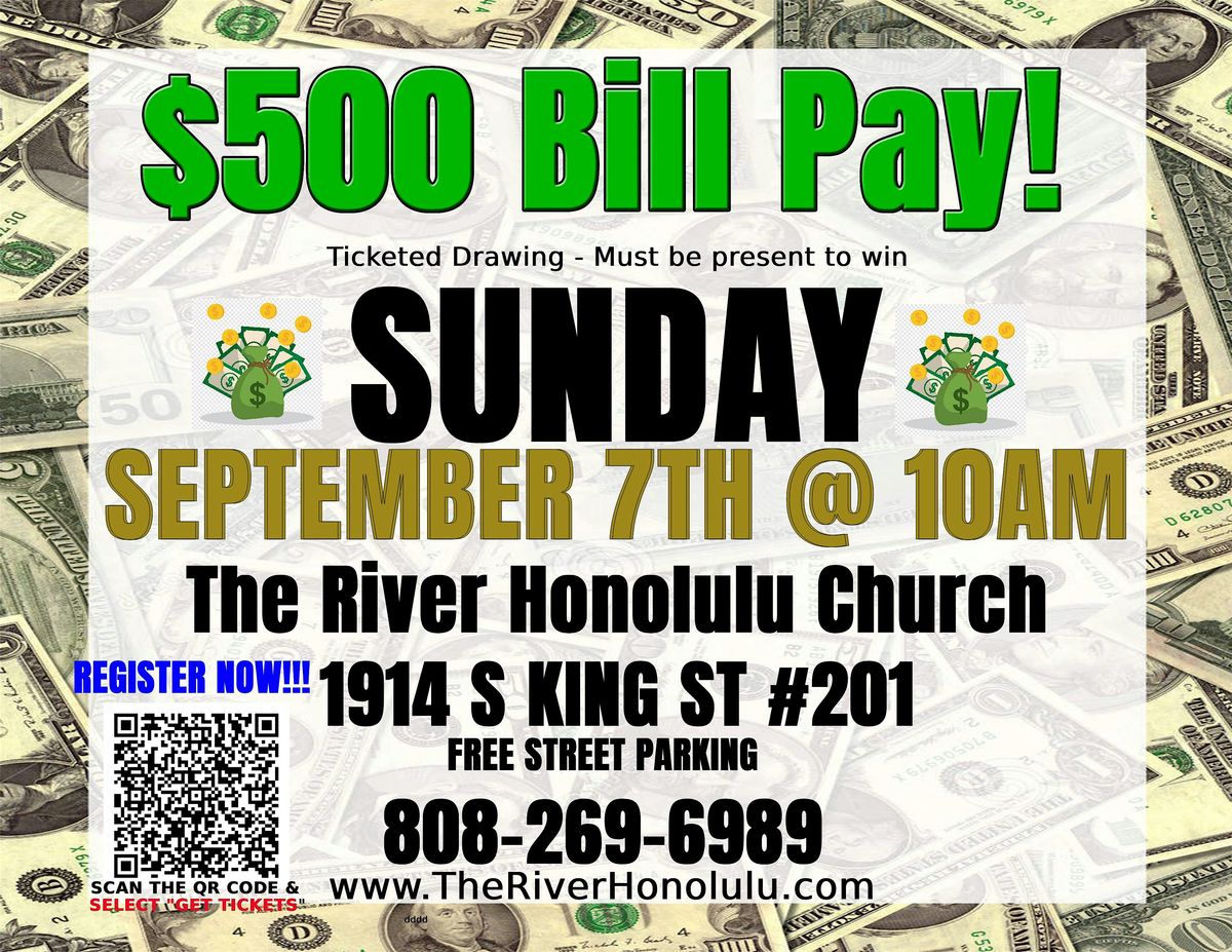 $500 Bill Pay Giveaway