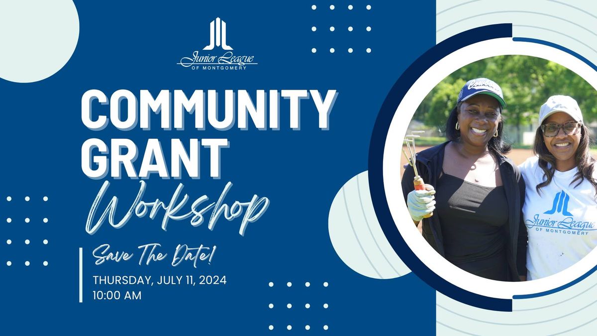 Community Grant Workshop