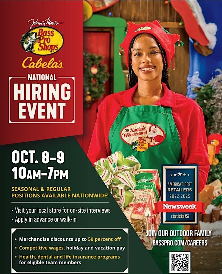BASS PRO SHOPS NATIONAL HIRING EVENT