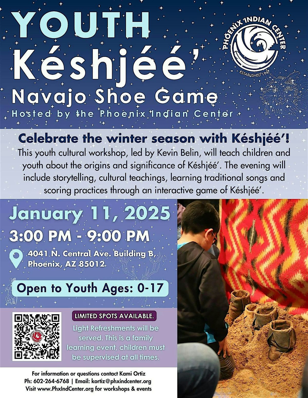 Youth K\u00e9shj\u00e9\u00e9 (Navajo Shoe Game)