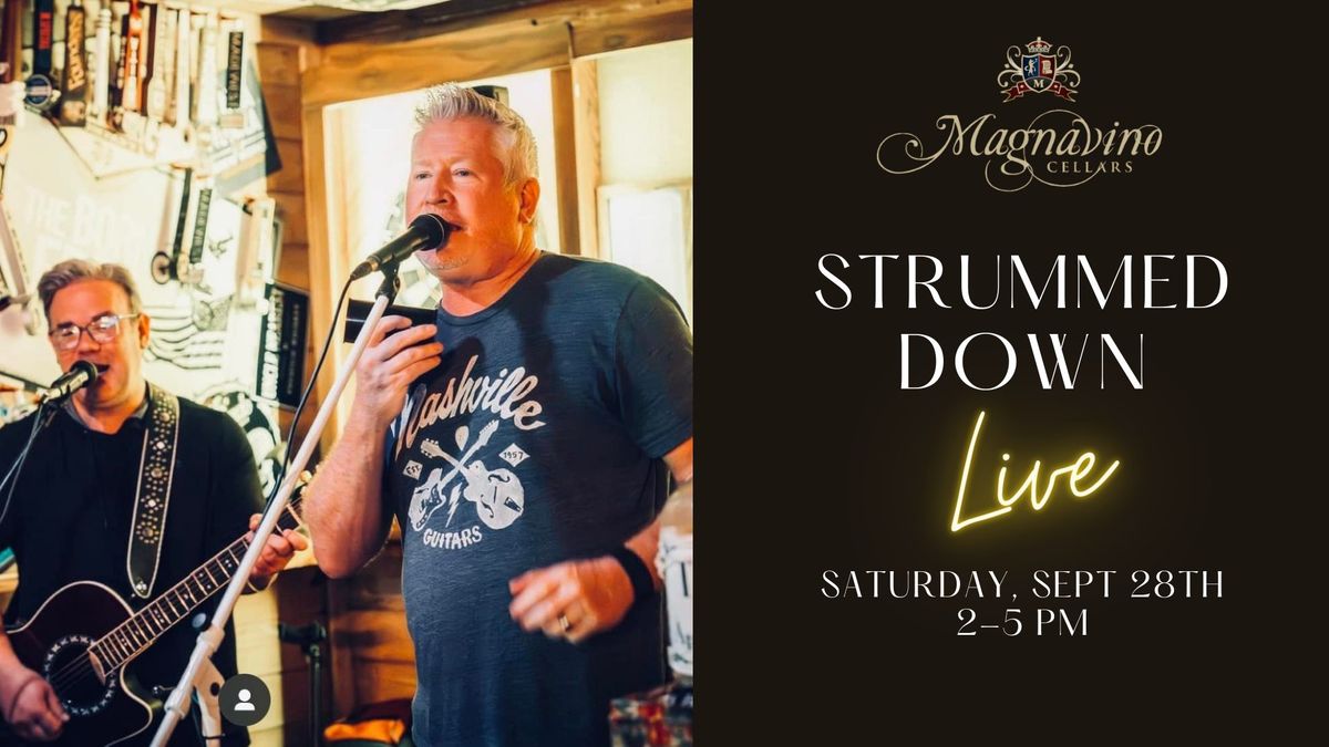 Strummed Down Live Saturday Afternoon