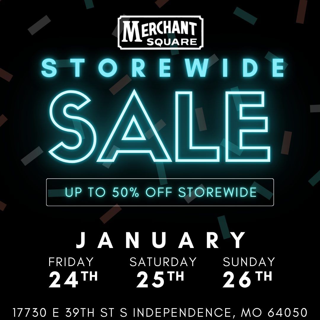 January Storewide Sale