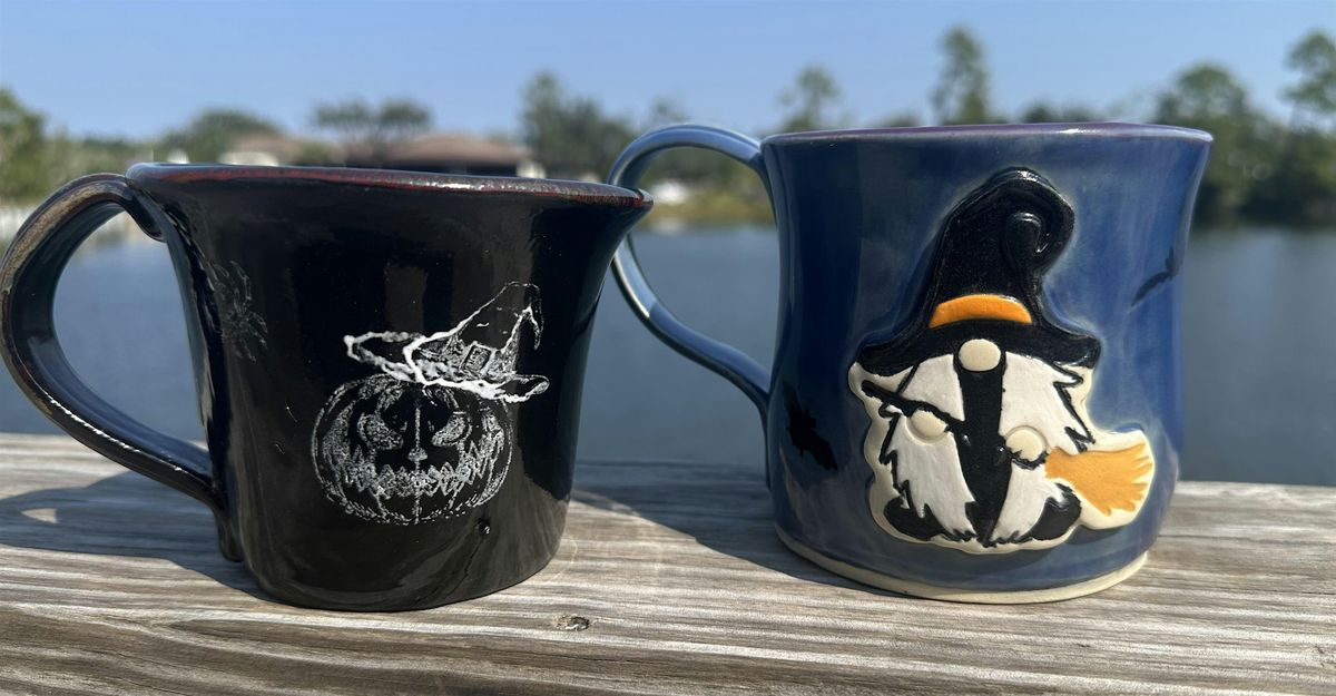 Mugs & Magic: A Halloween Pottery Class