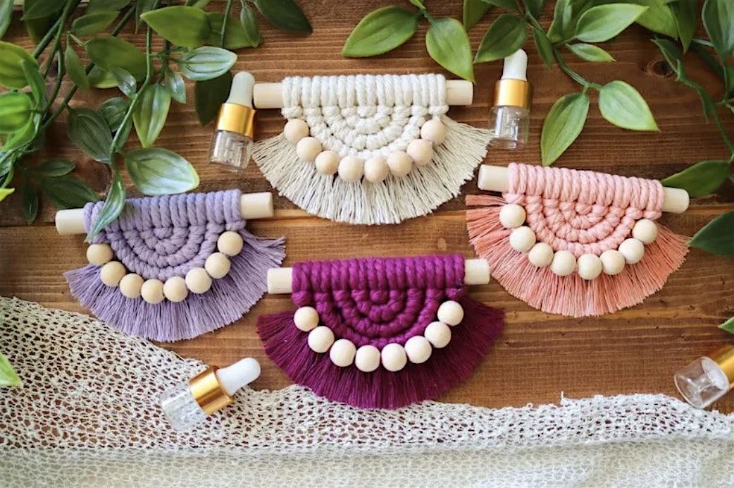 Macrame Diffuser Workshop & U-Pick Wildflowers