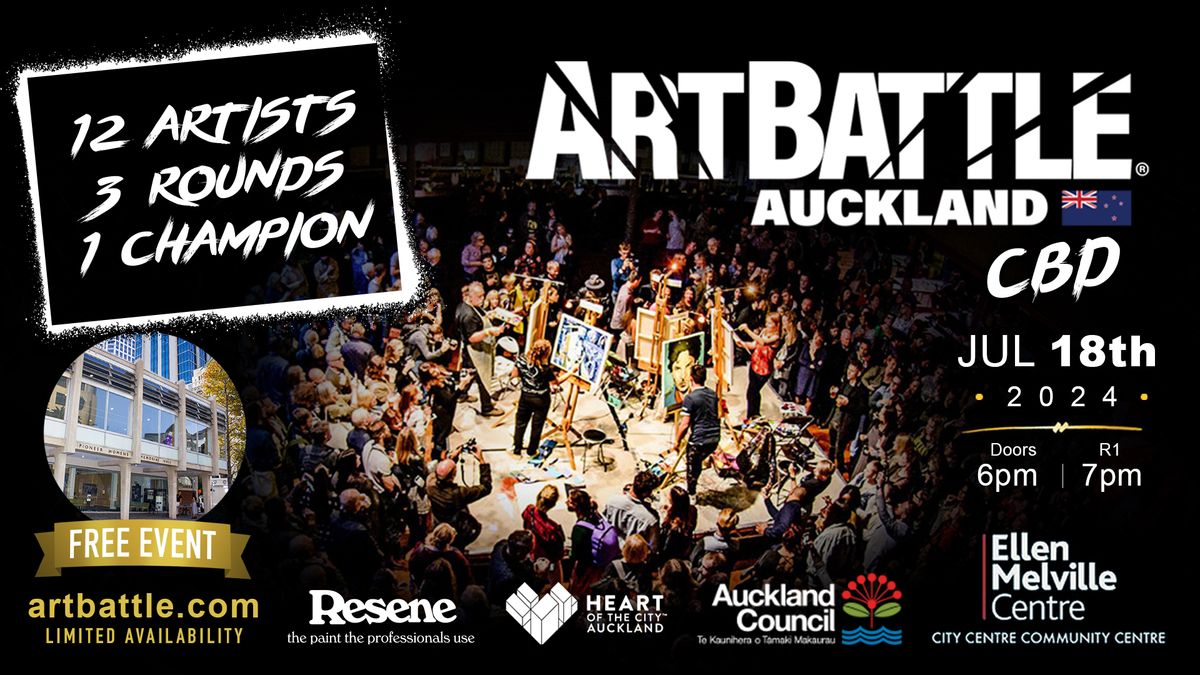 Art Battle Auckland - July 18, 2024