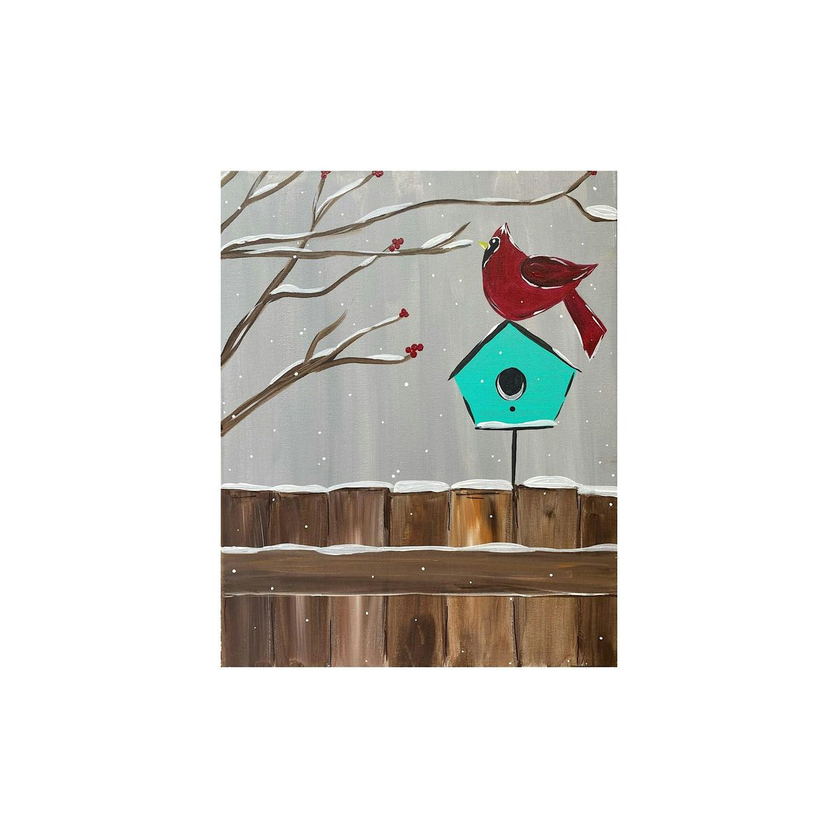 Sure Shot Tap House - Cardinal - Paint Party