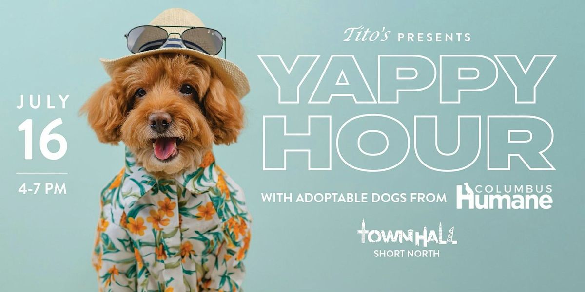 Yappy Hour Presented By TownHall Short North x Titos Handmade Vodka