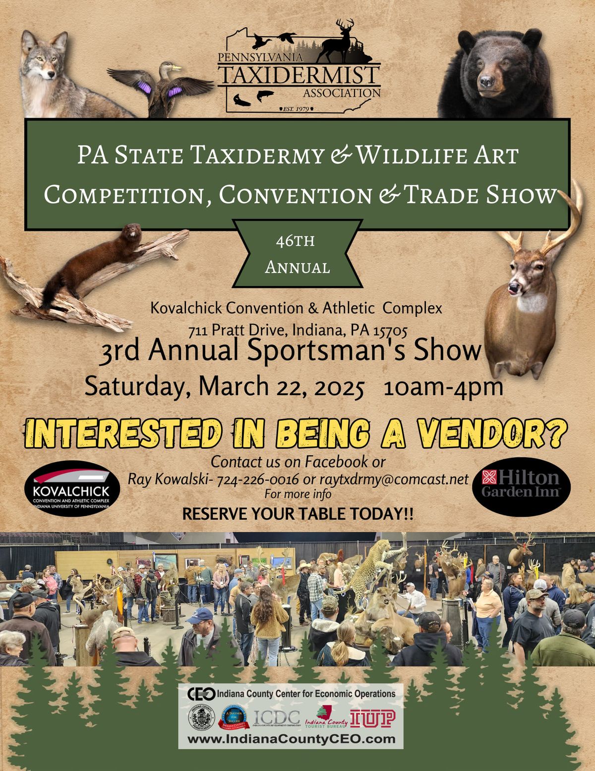 Sportsman's Show by PA Taxidermist Association