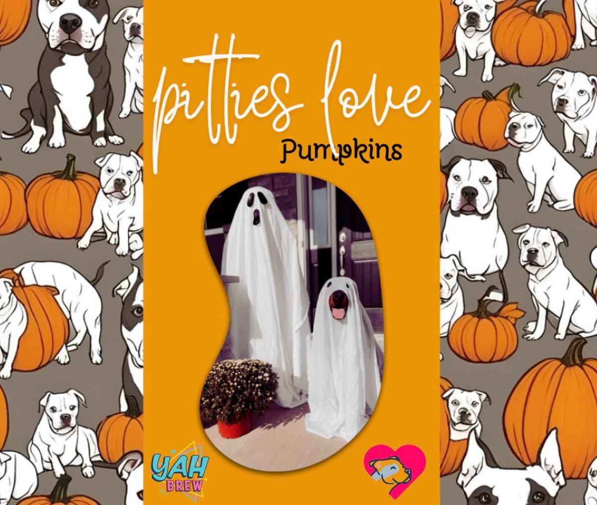 Pitties Love Pumpkins Howl-O-Ween Party!