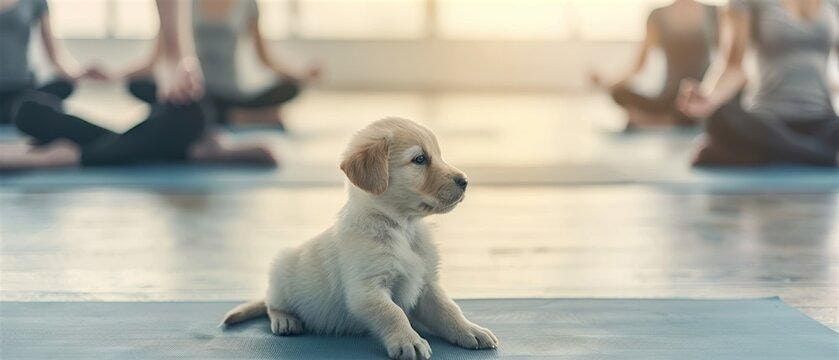 Puppy Yoga at Four Seasons Residence Club Aviara